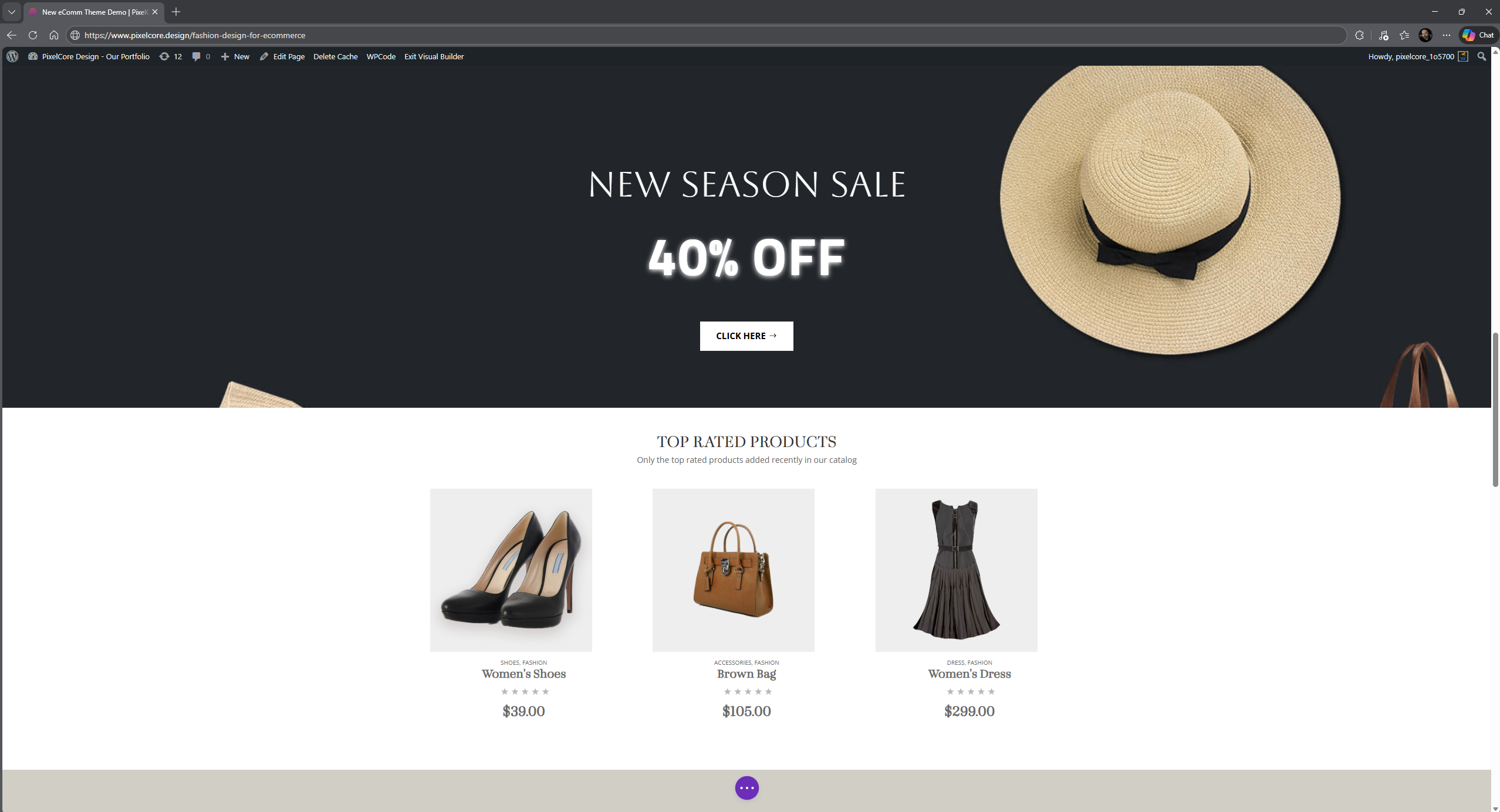 Stonecliff Blues Band Hero Section screenshot, my dad's blue's band here in Rochester NY