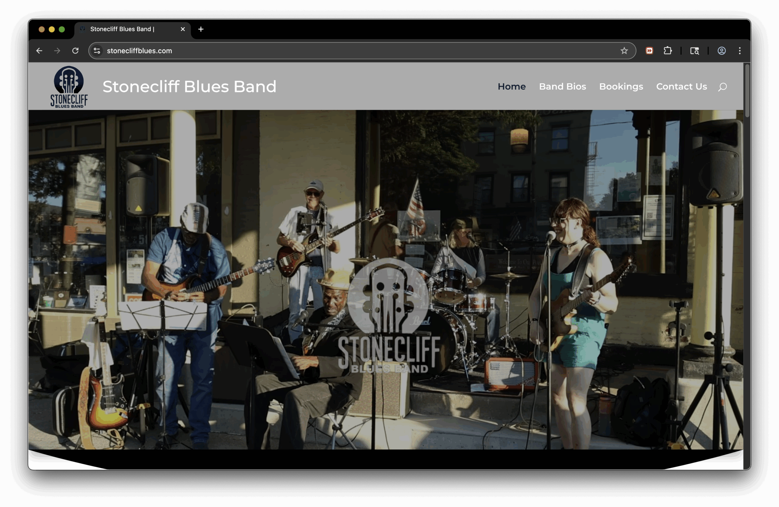 Stonecliff Blues Band Desktop screenshot